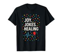 Hospital Payaso Risa Medicina Humor Curación Cuidado Payaso Camiseta