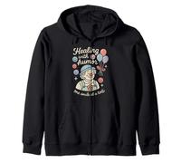 Hospital Payaso Risa Medicina Humor Curación Cuidado Payaso Sudadera con Capucha