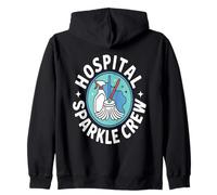 Hospital Sparkle Crew Orgullo de Mantenimiento Sudadera con Capucha