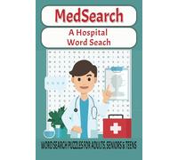 Hospital-Themed Word Search Puzzle Book: Word Search w/ Easy to Read Print about Hospital Life, Patient Care, and more | 6x9 inches | 40+ Puzzles