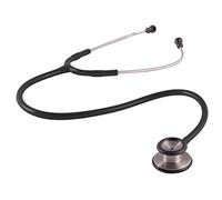 Hospitrix Fonendoscopio Estetoscopio Personalizado con Nombre - Negro - Doble Tubo - Doble Campana - Accesorio Enfermería - Con Grabado