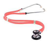 Hospitrix Fonendoscopio Estetoscopio Personalizado con Nombre - Rosa - Sprague Rappaport - Doble Tubo - Doble Campana - Accesorio Enfermería - Con Grabado