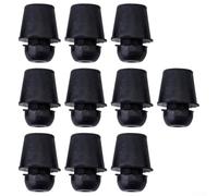 Hosrivae 10 amortiguadores de goma para puerta de coche para K3 K4 K5 Elantra Accent para modelos Tucson, color negro, 20 x 10 mm, OEM 8219128010