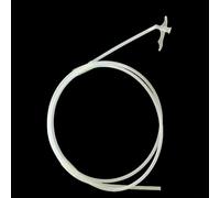 Hosrivae 10 tubos de extensión de boquilla de espuma de pulverización con puntas ajustables, lata de pulverización de manguera de espuma de largo alcance, extensor de aislamiento de bricolaje, 200 mm