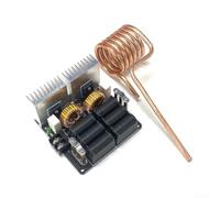 Hosrivae 1000W ZVS Máquina de calentador de inducción 12-48V DC Melting Temple recocido con gran disipador de calor de alta frecuencia DIY oro plata aluminio fundición herramienta