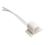 Hosrivae 12V 24V Automático PIR Cuerpo Infrarrojo Sensor de movimiento Interruptor 2 Pack, Módulo de control de encendido y apagado para iluminación de tira de luz LED (blanco)