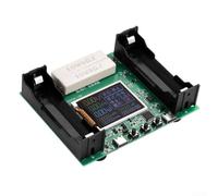 Hosrivae 2- Probador de capacidad de batería de litio con pantalla LCD, mide resistencia interna, voltaje, corriente y rango de 0 a 99999 mAh, carga/descarga, portátil de 108 x 85 x 24 mm