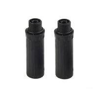 Hosrivae 2 válvulas de ventilación de compresor de 15,5 mm, bomba tipo sombrero de ingeniería, accesorio de respiración de inyección antiaceite, herramientas de taller de tapa roscada negra