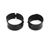 Hosrivae Abrazadera adaptadora de desviador delantero para marcos con soporte soldado, abrazadera tipo banda de aleación de aluminio de 31,8 mm/34,9 mm, negro, compatible con Shimano (34,9 mm)