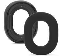 Hosrivae Almohadillas de repuesto para Razer BlackShark V3 Pro, almohadillas de piel sintética suave, ajuste cómodo para juegos, aislamiento de ruido mejorado (negro)