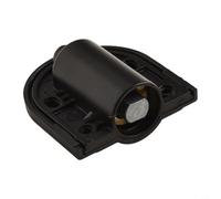 Hosrivae Bisagras hidráulicas ajustables para puerta de armario para tocadores, base de aleación de zinc con rodamiento de núcleo de cobre, 57 x 54,5 mm, capacidad de carga de 2 a 6 kg, paquete de 2