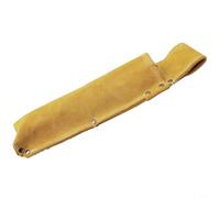 Hosrivae Bolsa de almacenamiento para varilla de soldadura con soporte para electrodos, piel de vaca artificial para soldadores, cinturón de cintura ajustable, amarillo/negro, 35,5 x 12 cm (solo bolsa