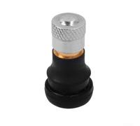 Hosrivae Boquilla de válvula de vacío de neumáticos sin cámara para scooter eléctrico, para Xiaomi, Max y G30D, construcción de cobre + hardware, 2 cm x 1,3 cm x 1,1 cm