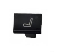 Hosrivae Botón de volumen del panel de control de aire acondicionado, material ABS resistente al desgaste, no se deforma, compatible con Jaguar XFL F-PACE acabado negro (B)