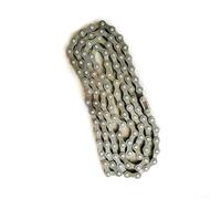 Hosrivae Cadena de bicicleta de una sola velocidad para bicicletas de engranaje fijo, cadena de acero de alta resistencia de 116 eslabones con hebilla de conexión rápida de seguridad, 300 g, 200 kg de