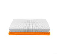 Hosrivae Cartucho de filtro HEPA para aspiradoras Karcher DS5500 DS5600 DS5800 DS6000, reemplazo de polvo de alta eficiencia, naranja y blanco