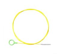 Hosrivae Cepillo de limpieza flexible de draga de drenaje de coche de 7.5 pies para agujeros de drenaje de techo corredizo, limpiaparabrisas, ruedas, maletero y tanque de combustible con cerdas de