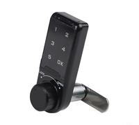 Hosrivae Cerradura electrónica para armario, cerradura de seguridad de código de teclado digital con construcción de ABS, para el hogar, la oficina y el uso comercial (30 mm)