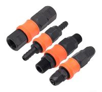 Hosrivae Compresores de conector rápido tipo C de acero autoblocante, acoplamiento neumático de alta presión, PM+SM-30 / PP+SP-30 / PF+SF-30 / PH+SH-30, naranja (PH+SH-30)