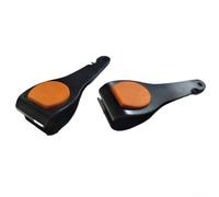 Hosrivae Cortapelos de acero inoxidable para hilo de pesca con mosca, cortadores de alambre de pesca de roca y mar de 2.1 pulgadas para nailon, monofilamento y alambre de hierro fino (0.1-1.6 mm