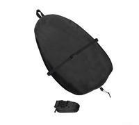 Hosrivae Cubierta de cabina, 210D Oxford impermeable protector de asiento de canoa con hebilla ajustable, almacenamiento resistente al viento para navegación al aire libre (XL: 136 x 68 cm)