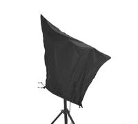 Hosrivae Cubierta para telescopio astronómico de tela Oxford 420D impermeable y a prueba de polvo para observar las estrellas al aire libre, bolsa de almacenamiento plegable incluida, negro o plateado