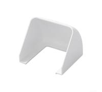 Hosrivae Cubierta protectora impermeable para enchufes al aire libre, protector de toma de corriente PP para montaje en pared para enchufes de alimentación de patio, jardín, para superficie o