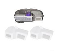Hosrivae Cubo de basura para robot Xiaoyao 001MAX/J5 con 2 forros, kit de cubo de basura de repuesto premium para una fácil limpieza e instalación, paquete de 3