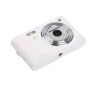 Hosrivae Digital 50MP 1080P con doble lente, zoom 8X y tarjeta de 32GB, pantalla compacta de 2.4 pulgadas, apunta y dispara adolescentes y adultos, vlogging de viaje (blanco A15 con 32G)