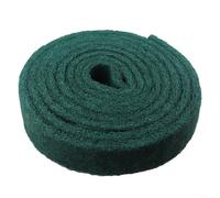 Hosrivae Emery estropajo de 5,8 m, de nailon resistente, paño de limpieza abrasivo, fregadero de cocina, cocina, estufa, eliminación de ollas, grado de pulido, color verde, corte a tamaño (10 cm x 5,8