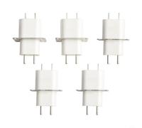 Hosrivae Enchufe magnético de horno microondas de 4 pines, conector de alimentación de filamento de repuesto para reparación de microondas, receptáculo eléctrico de plástico, blanco, paquete de 10, 36