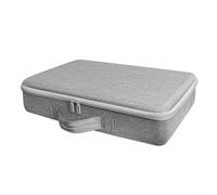 Hosrivae Estuche rígido de EVA para Ecovacs-Winbot, caja de almacenamiento a prueba de golpes con asa para accesorios de robot de limpieza de ventanas, bolsa organizadora de viaje portátil (A)