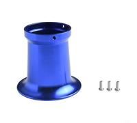 Hosrivae Filtro de aire para carburador, copa de viento de 50 mm de diámetro interior, para aleación de aluminio mecanizado CNC, para carburadores PE/VM, para aplicaciones ATV y UTV (azul)