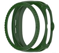 Hosrivae Funda protectora para Samsung Watch 8 Classic 47mm con armadura hueca y anillo de escala, compatible con Samsung Watch8 - Negro