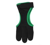 Hosrivae Guantes de protección de dedos de tres dedos con puntas gruesas, correa de muñeca ajustable y ajuste ergonómico para montar en scooter, correr y fitness, (verde M)