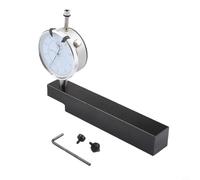 Hosrivae Herramienta de medición de proyección de revestimiento cilíndrico 6434, acero endurecido y aleación de aluminio, rango de 0-1.00 pulgadas con graduación de 0.001 pulgadas