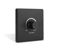 Hosrivae Interruptor de atenuación LED de bajo voltaje de 12-24 V 5 A con panel de control de perilla
