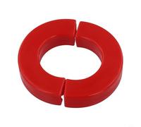 Hosrivae Juego de ganchos de enganche de remolque para Chevrolet para Silverado 1500 2007-2025, gancho de remolque de montaje frontal, accesorio de remolque ABS rojo compatible con accesorios de