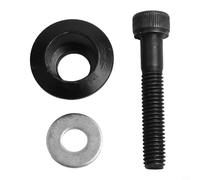 Hosrivae Juego de tornillos de retención de horquilla delantera para Xiaomi para Mi Electric Scooter 4Pro - Tornillos de fijación de bisagra de acero, negro, 20 g (paquete de 1) compatible con 4Pro