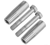 Hosrivae Kit de 2 pines de pivote 6732012 6707042 para Bobcat 543 553 643 731 743 751 763 773 S130 Minicargador, repuesto de acero al carbono con rosca 5/8-11, para una fácil instalación