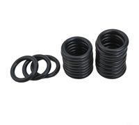 Hosrivae Kit de anillos O-For para buceo de 20 piezas para BCD, regulador y mangueras de aire HP/LP - Anillos de sellado de goma premium, 12,4 mm de diámetro interior x 2,6 mm de diámetro, Waterp