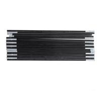 Hosrivae Kit de repuesto de postes de fibra de vidrio para tienda de campaña con cordón elástico, varillas de soporte plegables, marcos de toldo de senderismo al aire libre, reparación ligera rota