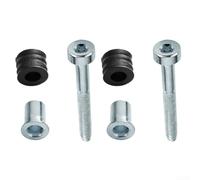 Hosrivae Kit de tornillos de mango de freno de motosierra, perno de metal y juego de manga para MS660 044 046 361 36, piezas de repuesto para reparación de equipos de energía de jardín