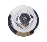 Hosrivae Llave de drenaje de aceite cuadrada de 8 mm, herramienta de extracción de enchufe de 3/8, desmontaje de tornillos, acero al cromo vanadio, plata, 1 pieza