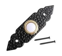 Hosrivae Luz LED para abridor de sistemas de 12 a 24 V, aleación de zinc, botón de puerta de garaje con iluminación resistente a la intemperie o puerta con cable, repuesto CC (9,7 x 2,7 cm)