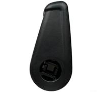 Hosrivae Mango de ajuste de asiento reclinable MK6 para A6 2011-2018, reemplaza 5C6881605B 5C6881606B, palanca de respaldo lateral del conductor o pasajero, reparación interior ABS (R negro)