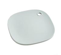 Hosrivae Mantel individual de silicona resistente al calor, 17 x 17 cm, para mesa de comedor, almohadilla caliente y posavasos - antideslizante, apto para lavavajillas, BPA - 1 pieza (gris) (verde)