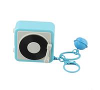 Hosrivae Mini mensajes digitales personalizados de voz con reproducción de música, grabadora de audio portátil para notas de amor, llavero, notas, grabación compacta, regalo y (D)