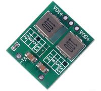 Hosrivae Módulo convertidor reductor DC-DC de doble salida 7-28V a 3.3V/5V/9V/12V 1.5A Fuente de alimentación de baja e ondulación para proyectos electrónicos DIY PCB verde (3.3V+5V 1.5A)