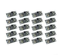 Hosrivae Paquete de 20 módulos DC-DC ajustables 5V 8V 9V 12V Step- Converter 3.7V Suministro de bajo consumo Kit de placa